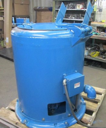 Barrett 402-E Späneschleuder.