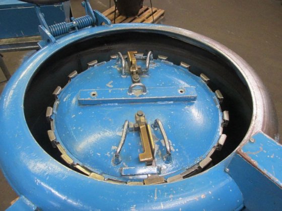 Barrett 402-E Späneschleuder.