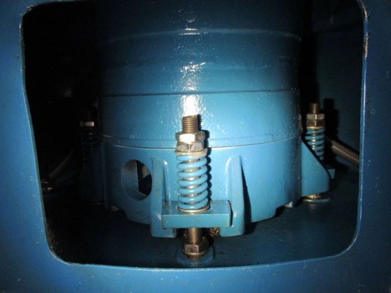 Barrett 402-E Späneschleuder.