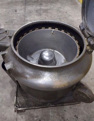 Chip-Spinner vom Trägertyp Barrett 1200-E.