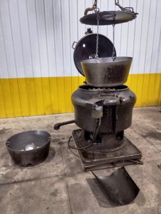 Chip-Spinner vom Trägertyp Barrett 1200-E.