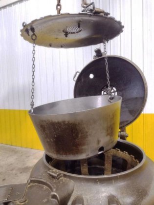 Chip-Spinner vom Trägertyp Barrett 1200-E.