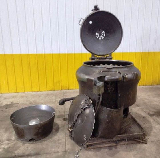 Chip-Spinner vom Trägertyp Barrett 1200-E.