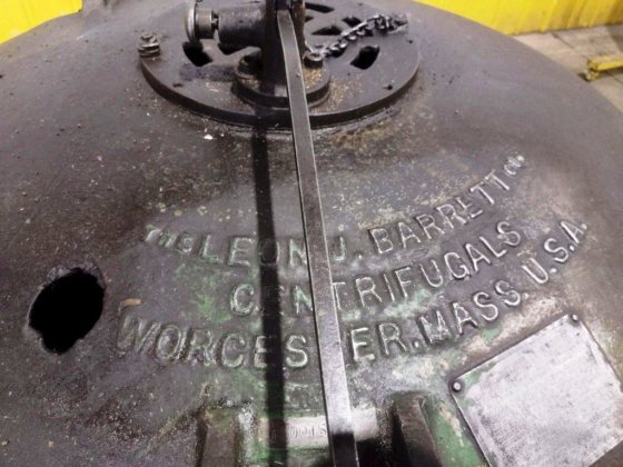 Chip-Spinner vom Trägertyp Barrett 1200-E.