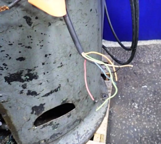 Barrett 402-E Späneschleuder.