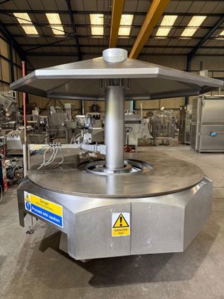 パンケーキの連続生産ライン