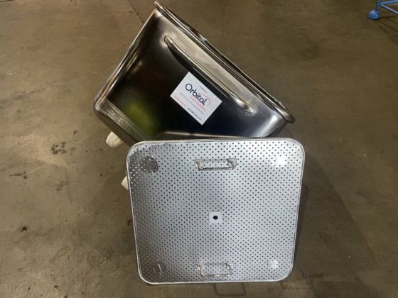 バイアスなしのバルブ付きトート bin