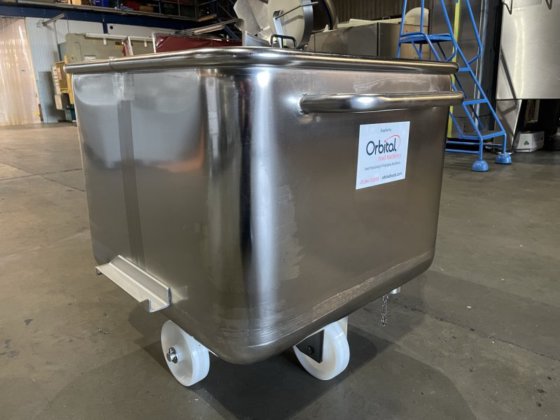 バイアスなしのバルブ付きトート bin