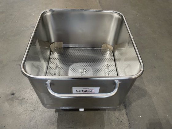 バイアスなしのバルブ付きトート bin