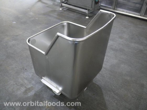 不锈钢漏斗式200升周转桶