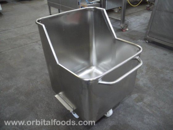 不锈钢漏斗式200升周转桶