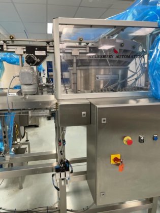 混合并包装粉末到桶和桶中的完整生产线