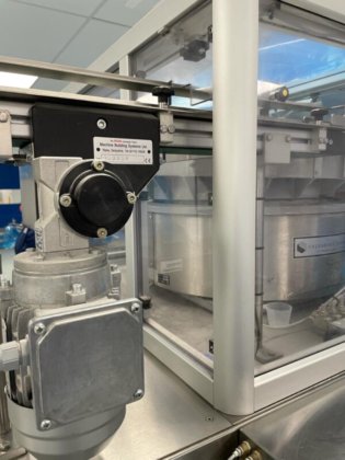 混合并包装粉末到桶和桶中的完整生产线