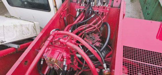 Fuchs 350 overslag kraan (