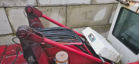 Fuchs 350 overslag kraan (