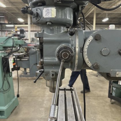 CLAUSING KONDIA FV-1 MILLING MACHINE TRAK POWER DRAW BAR Video in ...