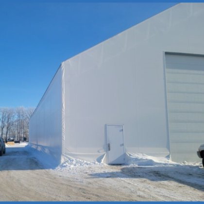 Cover Al Building 100ft x 480ft Coverall Building in Canada