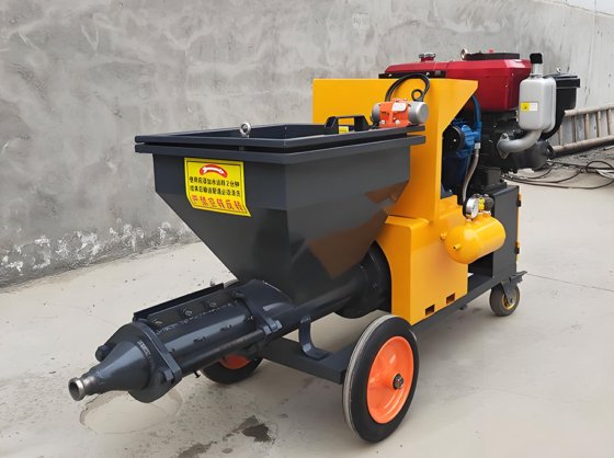 ManXing 511 柴油机砂浆喷涂机