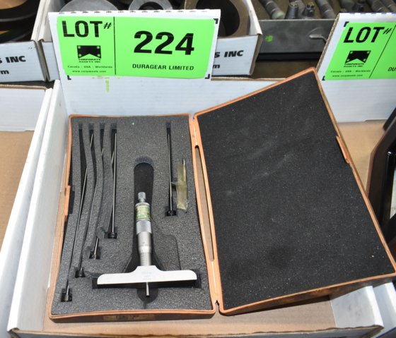 MITUTOYO DEPTH GAUGE in Toronto, Ontario, Canada