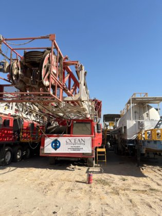 drilling rig oil in Larnaca, Cyprus