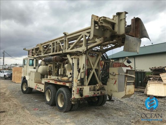Drilling rig Ingersoll Rand T4W in Larnaca, Cyprus
