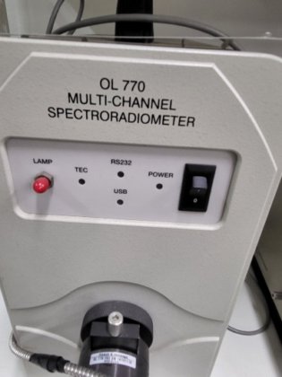 2012 光电实验室，OL770，多通道光谱辐射计