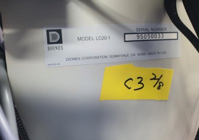 1999 Dionex，ED40-1，集成电路分析仪