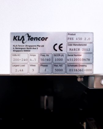 2003年KLA、Sp3、パーティクルカウンター