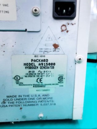 Packard，A915000，氢气发生器