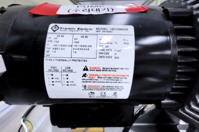 富兰克林电气，1201006408，电机
