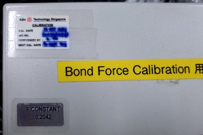 ASM、CalibrationKit、键合力校准