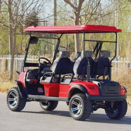 4 Voitures de golf électriques