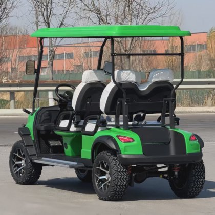 4 Voitures de golf électriques