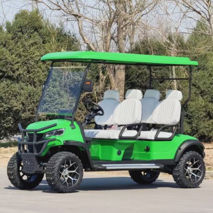 4 Voitures de golf électriques