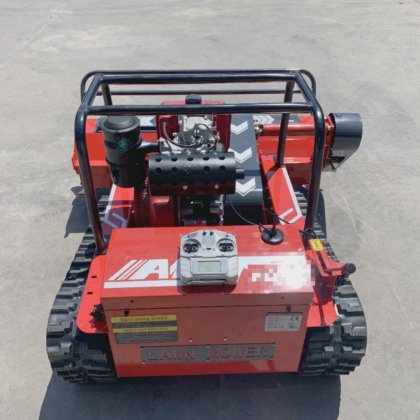 Remote Control Lawn Mower 12HP 15HP Diesel Engine with Flail Mower in ...