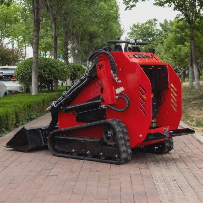 Chargeuse compacte sur chenilles usine