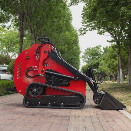 Chargeuse compacte sur chenilles usine