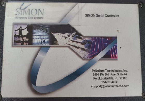 Simon / Palladium Technologies, RS232