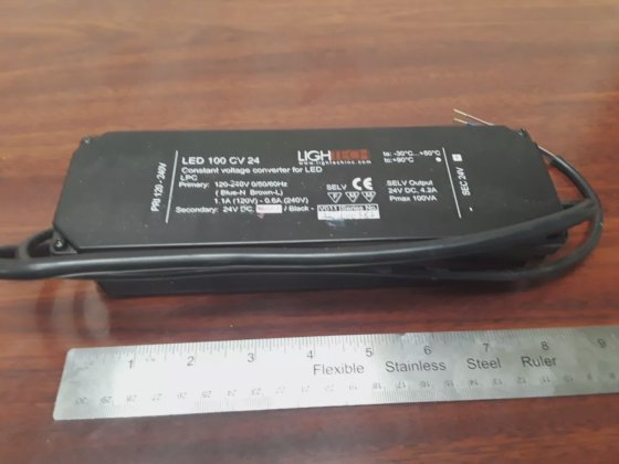 Lightech LED-100 light Transformer 100-240v