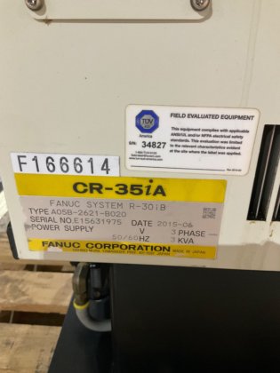 FANUC CR-35IA COLLABORATIVE ROBOT W