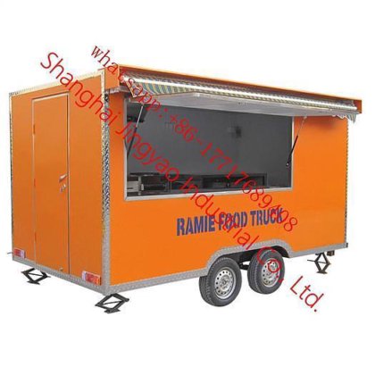 专业定制沙滩推车移动食品车复古冰淇淋食品车热狗食品售货拖车食品车拖车