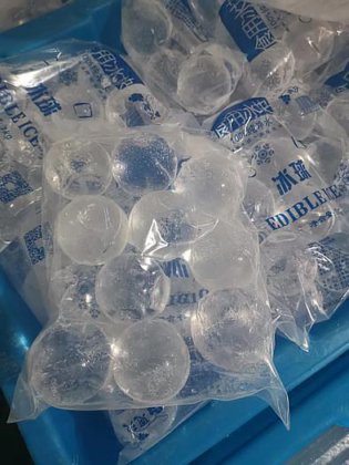 食品用透明ブロック製氷機