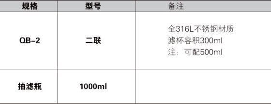 ZX 多联过滤器QB-2