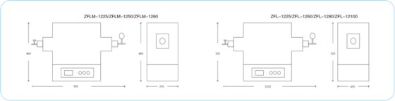 ZX 开启式真空/气氛管式炉