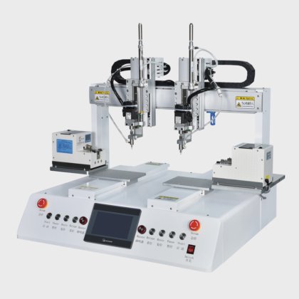 Desktop automatic screw fastening robot automatic screwdriver equipment ...