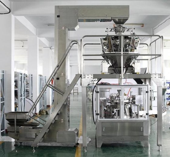 用于零食糖果爆米花纸的多功能旋转式多益包装机