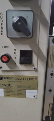 DORSEY GAGE COMPARATOR 14" SCREEN