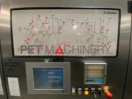 2000条克朗斯PET碳酸水瓶装生产线