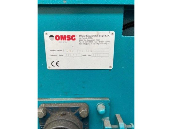 OMSG TUNNEL SHOT BLASTING MACHINE Product code: 33840 in Mogliano ...