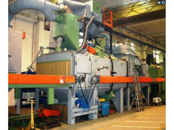 PROMECO roller blasting machine type